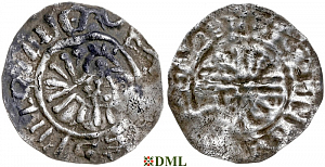 Денарий, Польша, Boleslaw I (992-1025), тип Princes Polonie