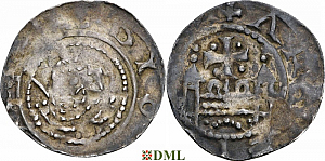 Денарий, Германия, Саксония, Hartwig (1079-1102), м.д. Magdeburg, Dbg. 651