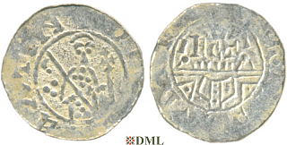 Денарий, Германия, Нижняя Лотарингия, Gf. Floris I (1049-1061), м.д. Leiden, Ilisch 2000 12.6
