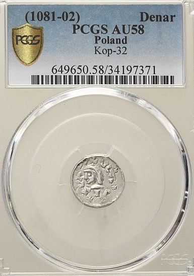 Денарий, Польша, Wladyslaw I (1081-1102)