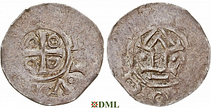 Денарий, Польша, Miecław (1037-1047), м.д. Mazowsze