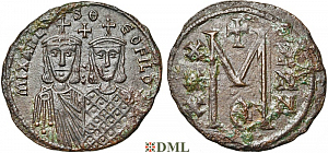 AE Фолис, Византия, Michel II d''Amorium et Théophile (821-829), м.д. Constantinople