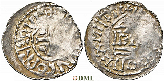 Денарий, Германия, Верхняя Лотарингия, Dietric II (1006-1047), м.д. Metz, Dbg. 19