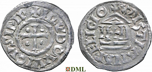 Денье, Каролинги, Louis le Pieux (814-840), Unknown mints, Depeyrot 1179