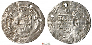 Дирхам, Саманиды, Ахмад б. Исмаил, м.д. Самарканд, 298 г.х.