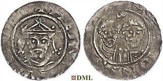 Обол, Германия, Саксония, Heinrich III (1046-1056), м.д. Goslar, Dbg. 667
