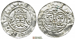 Денарий, Германия, Нижняя Лотарингия, Gf. Egbert II (1068-1090), м.д. Stavoren, Ilisch 2000, 22.1