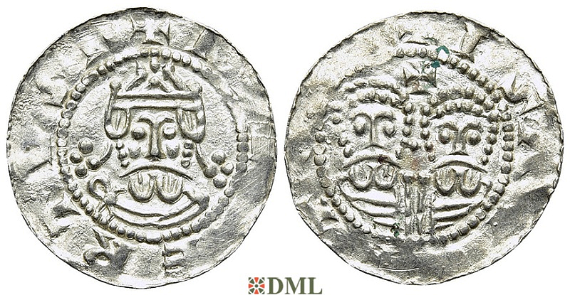Денарий, Германия, Нижняя Лотарингия, Gf. Egbert II (1068-1090), м.д. Stavoren, Ilisch 2000, 22.1