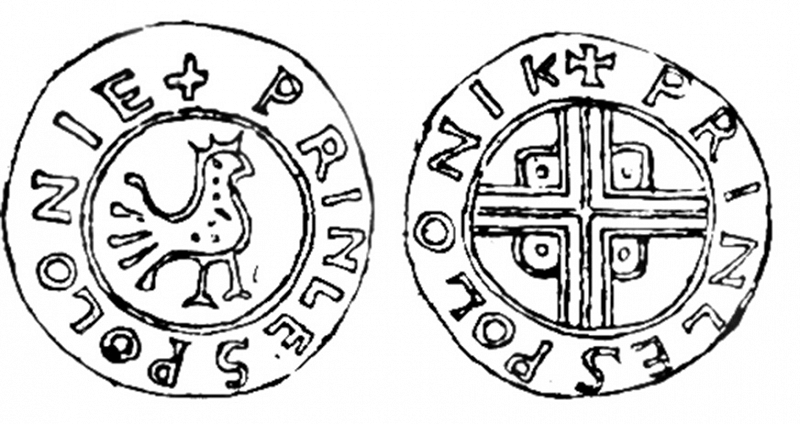 Денарий, Польша, Boleslaw I (992-1025), тип Princes Polonie