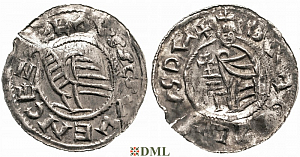 Денарий, Чехия, Богемия, Břetislav I (1034-1055), Šmerda 1996, 148a