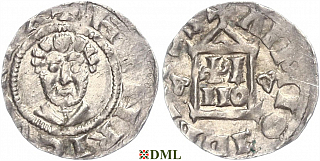 Денарий, Германия, Нижняя Лотарингия, Heinrich III (1039-1056), м.д. Duisburg, Dbg. 368