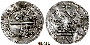 Денарий, Славянские страны, Anonymous bishop, Bavarian imitations