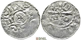 Денарий, Германия, Саксония, Anonymous bishop, Unknown mints (Lower Elbe region), Dbg. 1786