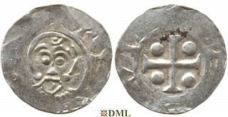 Денарий, Германия, Нижняя Лотарингия, B. Bernold (1046-1054), м.д. Deventer