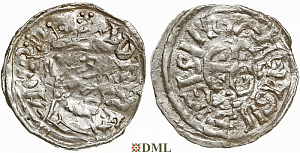 Денарий, Германия, Бавария, Konrad II  (1024-1039), м.д. Freising, монетарий EИGIL, Hahn 1976, 127