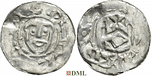 Денарий, Германия, Нижняя Лотарингия, Anonymous bishop, Umkreis von Emden, Dbg. 1311