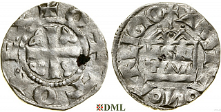 Денарий, Германия, Верхняя Лотарингия, Anonymous bishop, м.д. Andernach, Dbg. 337