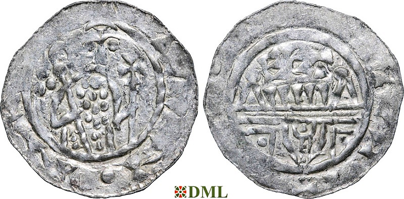 Денарий, Германия, Нижняя Лотарингия, Wilhelm (1054-1076), м.д. Utrecht, Ilisch 2000, 10.10