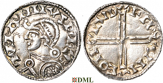 Денарий, Дания, Magnus I (1042-1047), м.д. Lund, Hbg. 1
