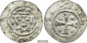 Денарий, Германия, Нижняя Лотарингия, Hermann (1059-1074), м.д. Jever, Dbg. 595