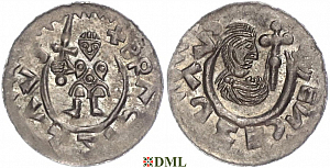 Денарий, Моравия, Břetislav II (1092-1110), Šmerda 1996, 457