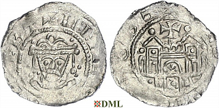 Обол, Германия, Франкония, Luitpold (1051-1059), м.д. Mainz, Dbg. 807