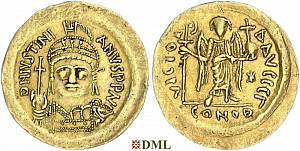 Солид, Византия, Justinian I (527-565), м.д. Constantinople