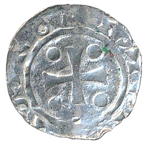 Денарий, Германия, Нижняя Лотарингия, B. Bernold (1040-1054), м.д. Groningen, Ilisch 2000 18.3