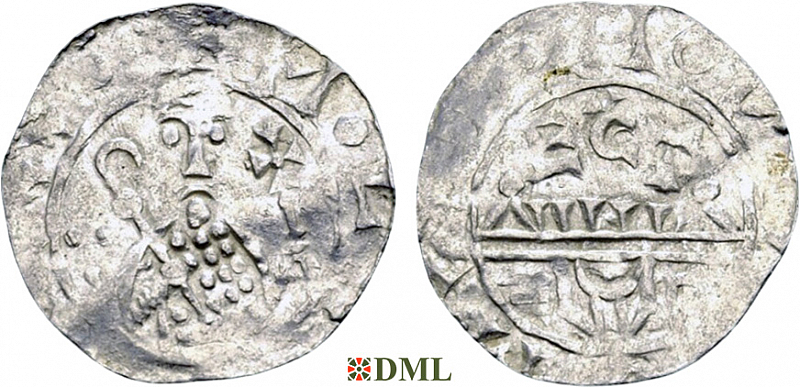 Денарий, Германия, Нижняя Лотарингия, Wilhelm de Ponte (1054-1076), м.д. Utrecht, Ilisch 2000, 10.10