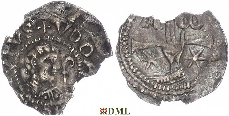 Денарий, Германия, Верхняя Лотарингия,  Udo von Nellenburg (1066-1078), м.д. Trier, Dbg. 477