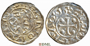 Денарий, Германия, Нижняя Лотарингия, B. Bernold (1040-1054), м.д. Groningen, Ilisch 2000 18.3