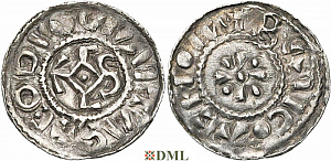 Денарий, Германия, Нижняя Лотарингия, Anonymous bishop, м.д. Luttich