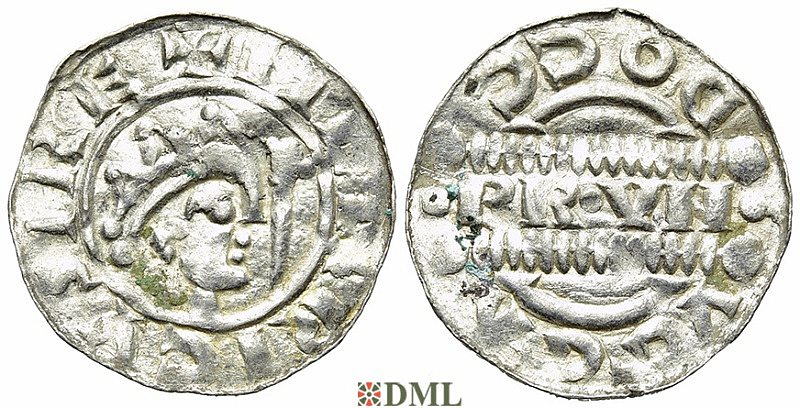 Денарий, Германия, Нижняя Лотарингия, Bruno III (1050-1057), м.д. Dokkum, Ilisch 2000, 21.22