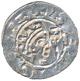 Денарий, Германия, Нижняя Лотарингия, Bruno III (1050-1057), м.д. Dokkum, Ilisch 2000, 21.19
