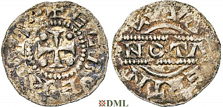 Денарий, Германия, Нижняя Лотарингия, Gf. Egbert I (1038-1050), м.д. Leeuwarden, Ilisch 2000 21.12