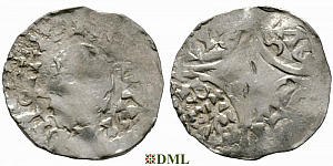 Денарий, Германия, Нижняя Лотарингия, Heinrich III (1046-1056), м.д. Luttich, Ilisch 2014, 34.23