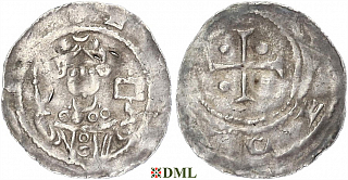 Денарий, Германия, Франкония, Anonymous bishop, м.д. Fritzlar