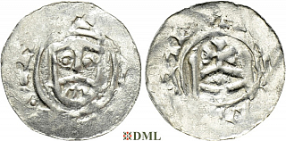 Денарий, Германия, Нижняя Лотарингия, Anonymous bishop, Umkreis von Emden, Dbg. 1311
