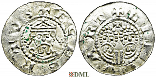 Денарий, Германия, Нижняя Лотарингия, Gf. Egbert II (1068-1090), м.д. Leeuwarden, Ilisch 2000 22.10