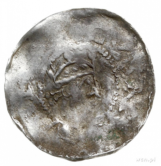 Денарий, Германия, Швабия, Heinrich II (1002-1024), м.д. Strassburg, Dbg. 918