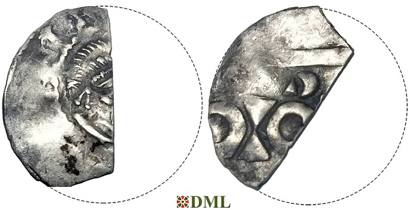 Денарий, Германия, Нижняя Лотарингия, Konrad II (1027-1039), м.д. Nijmegen-Tiel, Ilisch 2000, 8.17-18