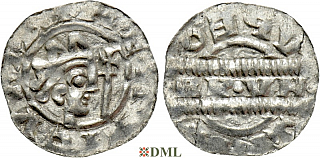 Денарий, Германия, Нижняя Лотарингия, Bruno III (1050-1057), м.д. Leeuwarden, Ilisch 2000, 21.14