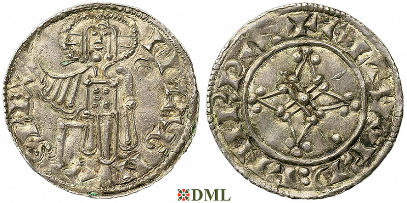 Денарий, Дания, Sven Estridsen (1047-1075), м.д. Lund, Hbg. 28