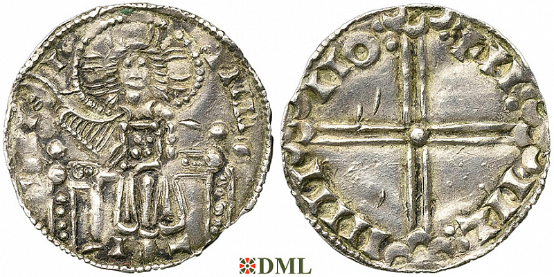Денарий, Дания, Sven Estridsen (1047-1075), м.д. Lund, Hbg. 6