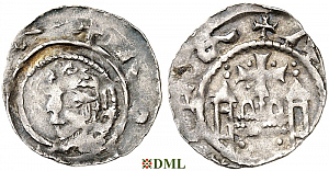 Денарий, Германия, Саксония, Adalbert von Ballenstedt (1059-1080), unknown mints