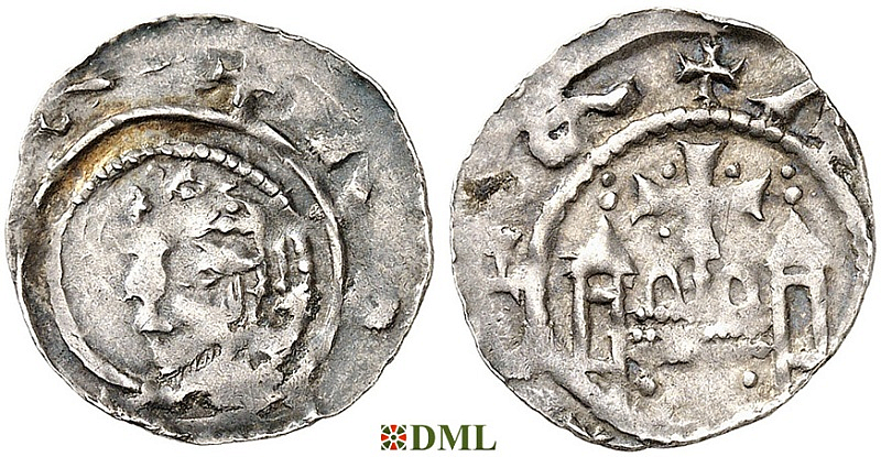 Денарий, Германия, Саксония, Adalbert von Ballenstedt (1059-1080), unknown mints