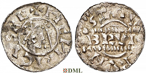 Денарий, Германия, Нижняя Лотарингия, Bruno III (1050-1057), м.д. Stavoren, Ilisch 2000, 21.11