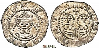 Денарий, Германия, Нижняя Лотарингия, Gf. Egbert II (1068-1090), м.д. Leeuwarden, Ilisch 2000 22.10