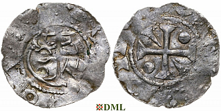 Денарий, Германия, Нижняя Лотарингия, Anonymous bishop, м.д. Flandern, Ilisch 2014 13.14