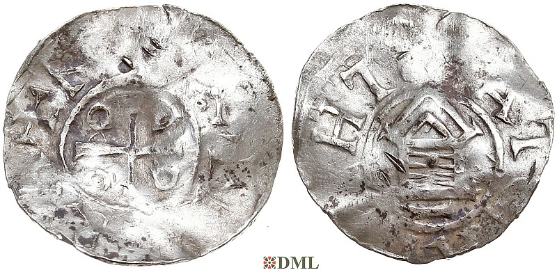 Денарий, Германия, Саксония, Нижняя Саксония, м.д. Goslar, type OAP